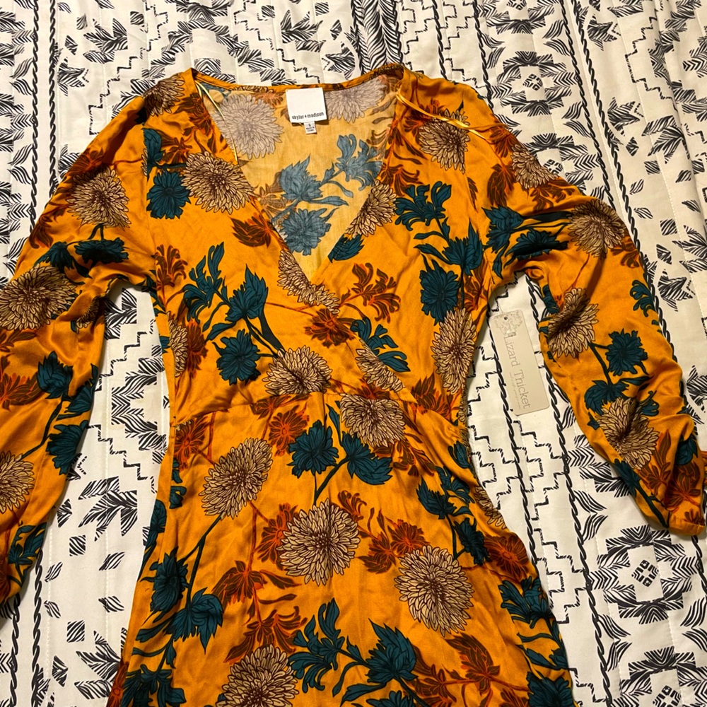 long sleeve Skylar Madison dress